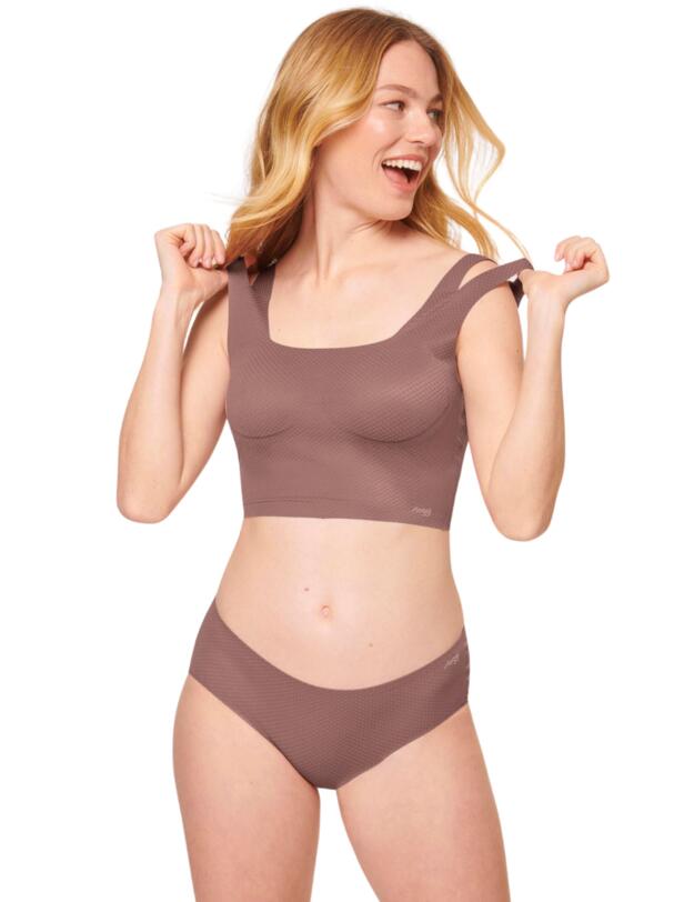 10213178 Sloggi Zero Feel Flow Hipster Brief - 10213178 Cacao