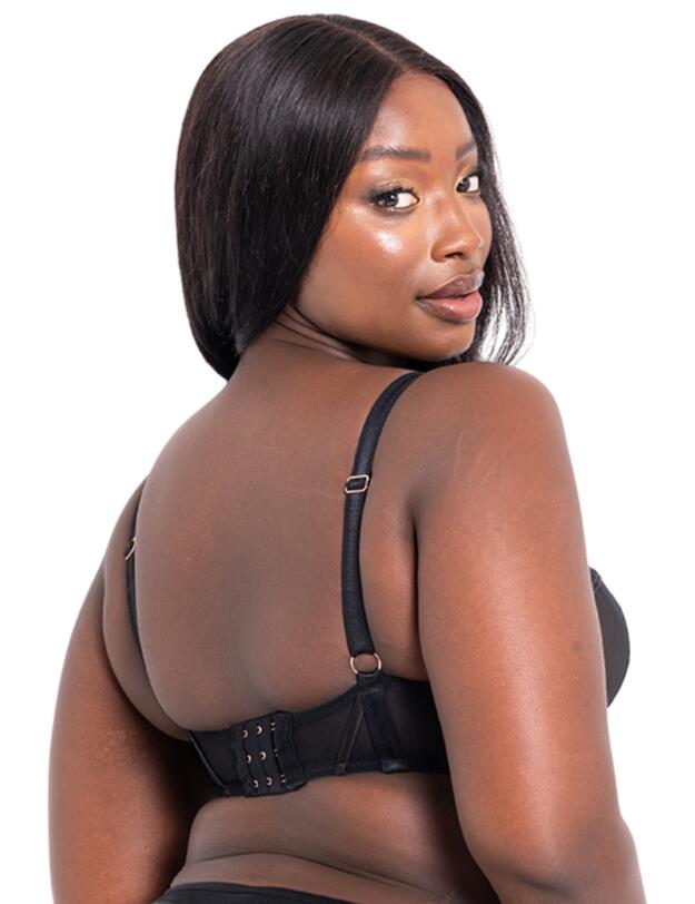 Scantilly by Curvy Kate Senses Plunge Bra Black