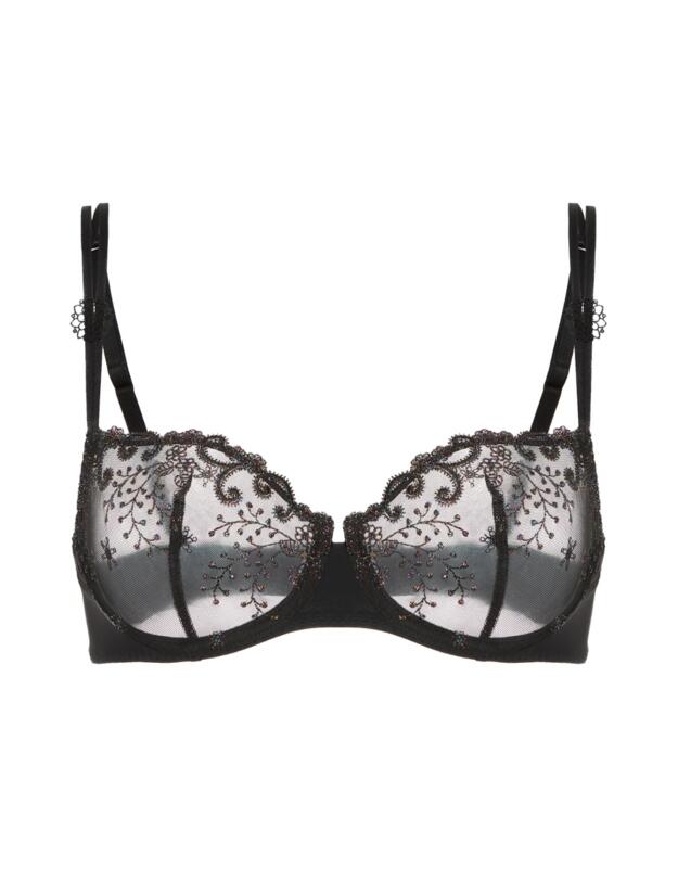 Simone Perele Delice Half Cup Bra Gem Black