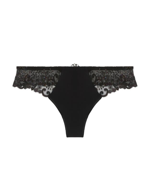 Simone Perele Delice Thong Gem Black