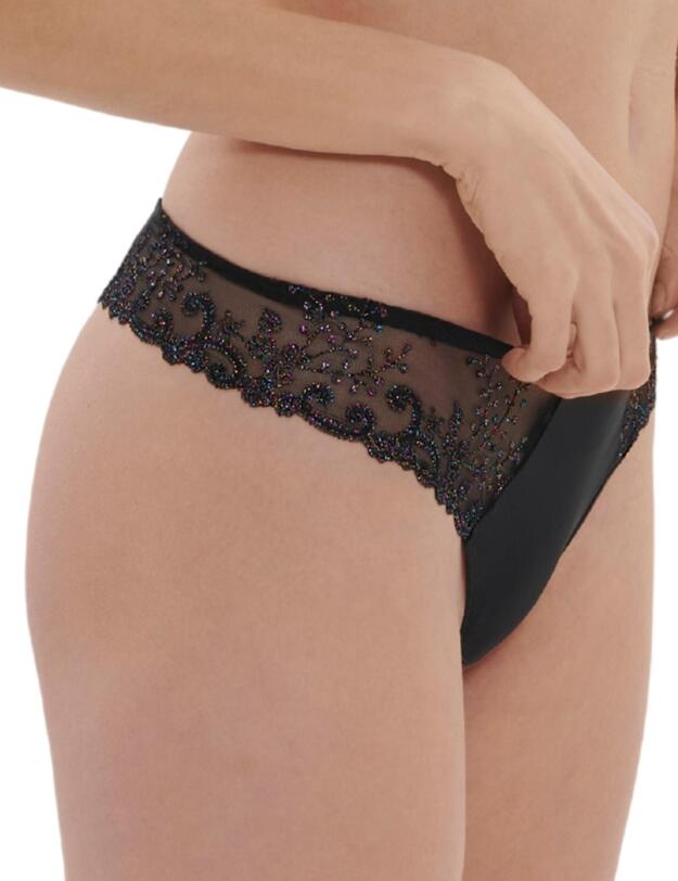 Simone Perele Delice Thong Gem Black