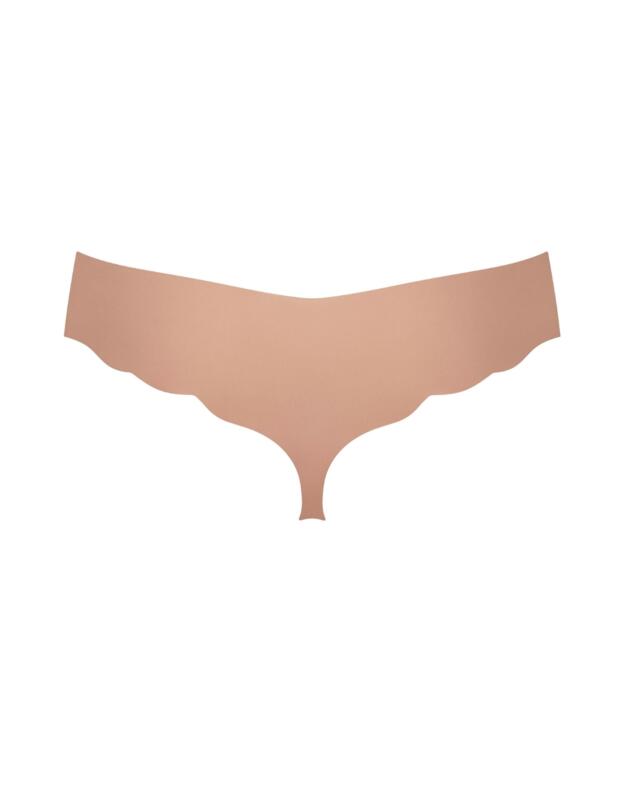 Sloggi Zero Microfibre Thong Cameo Brown