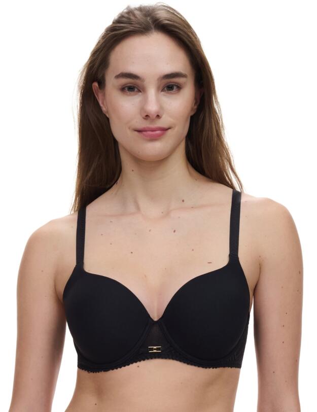 Chantelle Origins Sweetheart T-Shirt Bra Black