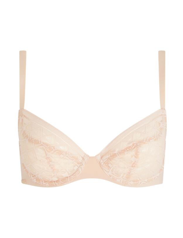 Chantelle Ace Full Cup Bra Golden Beige