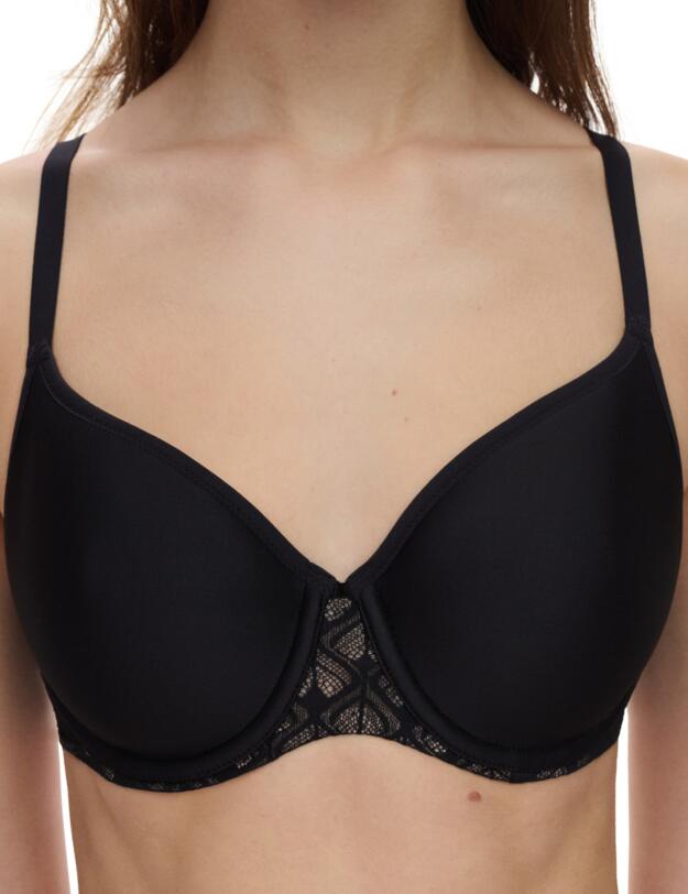 Chantelle Ace Padded Spacer Bra Black
