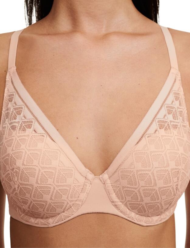 Chantelle Ace T-Shirt Bra Golden Beige
