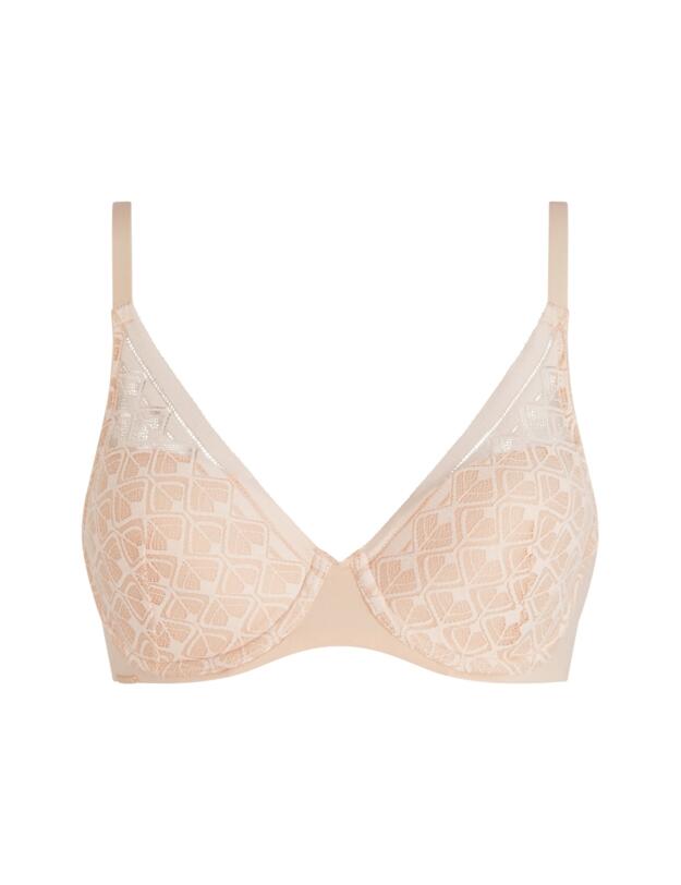 Chantelle Ace T-Shirt Bra Golden Beige