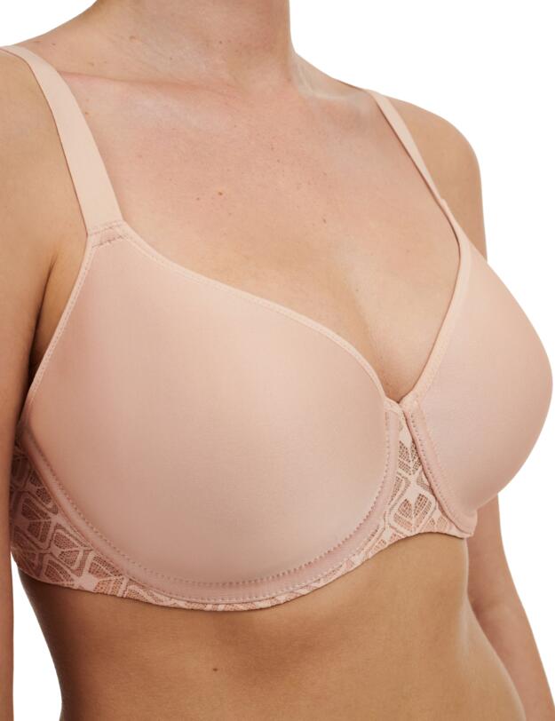Chantelle Ace Padded Spacer Bra Golden Beige