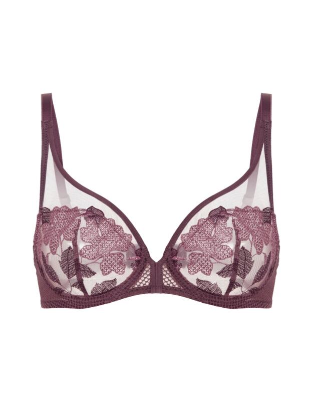 Simone Perele Dahlia Plunge Bra Byzantine