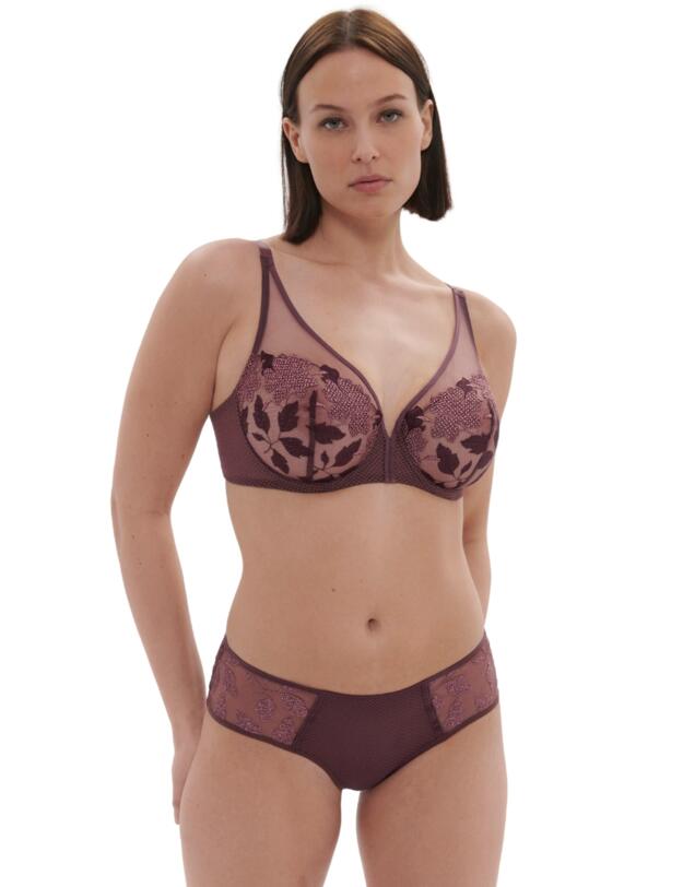 Simone Perele Dahlia Plunge Bra Byzantine