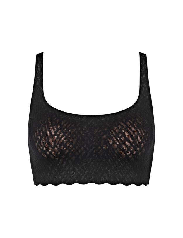 Sloggi Zero Feel Bliss Bralette Top Black
