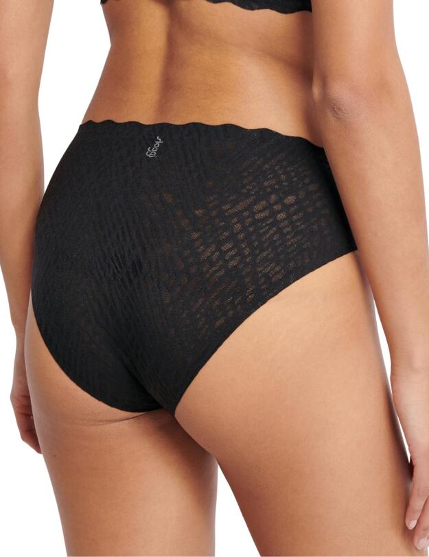 Sloggi Zero Feel Bliss High Leg Brief Black