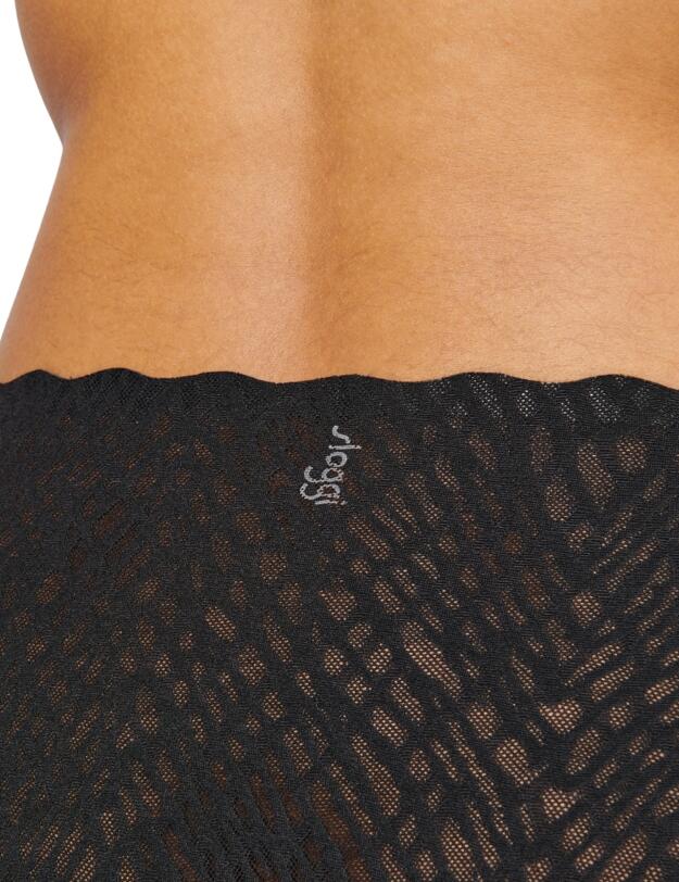 Sloggi Zero Feel Bliss High Leg Brief Black