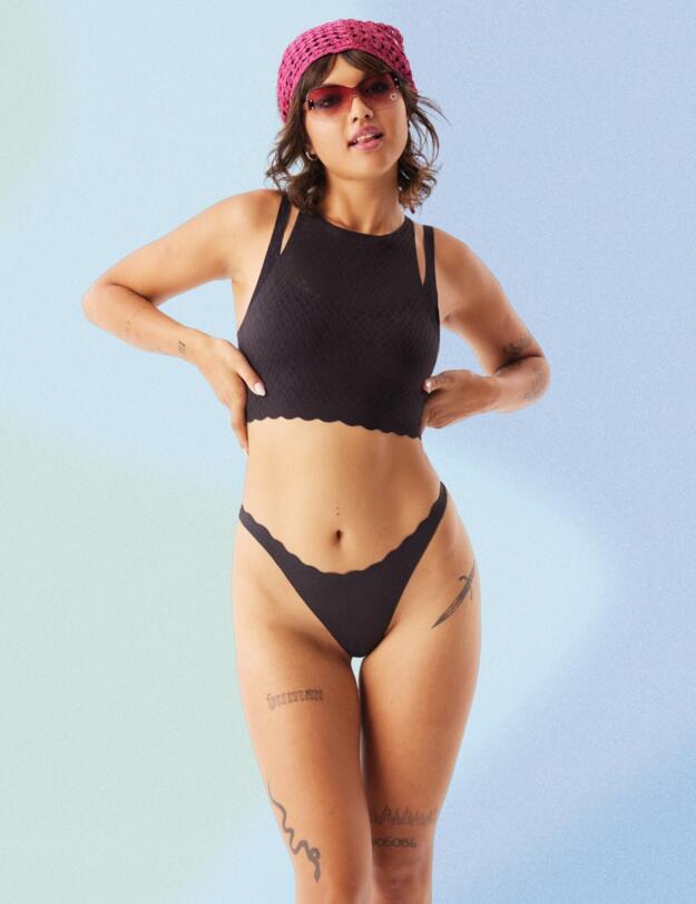 Sloggi Zero Feel Bliss Thong Black