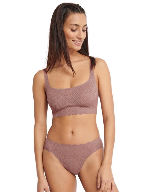 Sloggi Zero Feel Bliss Bralette Top Cacao 