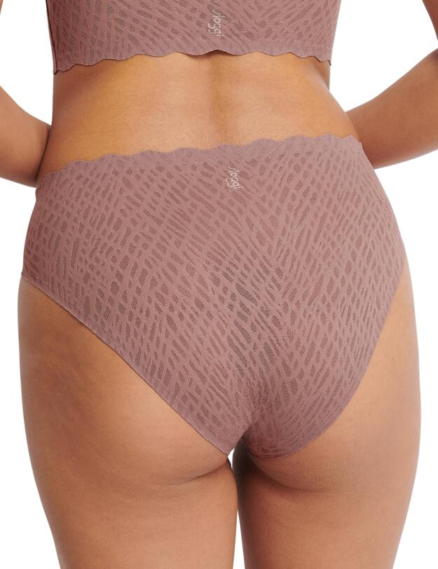 Sloggi Zero Feel Bliss High Leg Brief Cacao