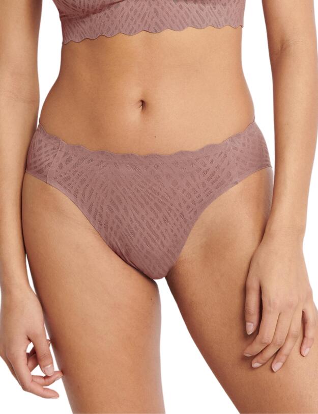 Sloggi Zero Feel Bliss High Leg Brief Cacao
