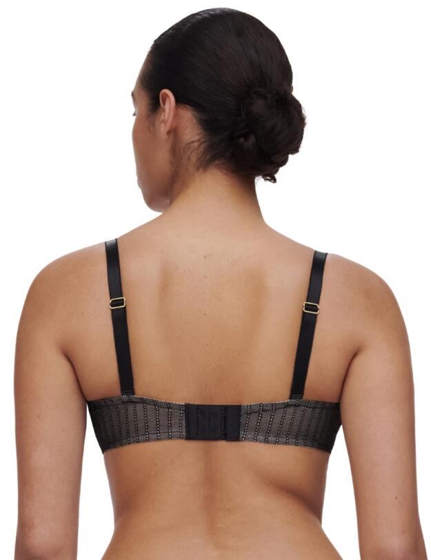 Chantelle Cabaret Half Cup Balconette Bra Black
