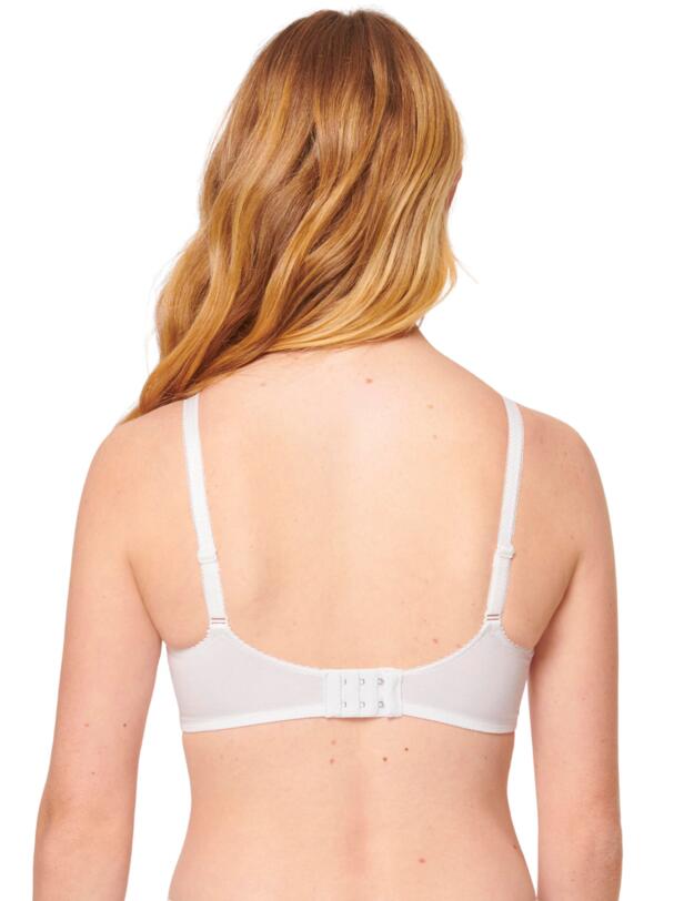 Triumph Cotton Beauty Non-Wired Bra White 