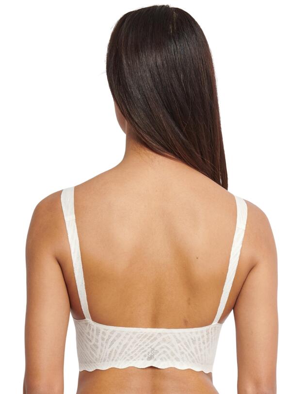 Sloggi Zero Feel Bliss Bralette Silk White 