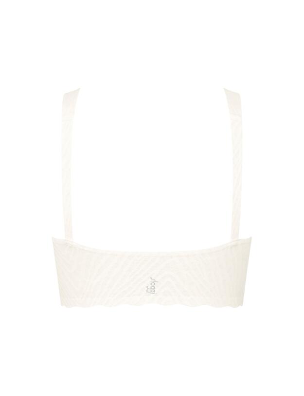 Sloggi Zero Feel Bliss Bralette Silk White 