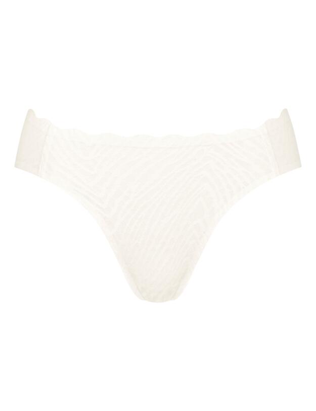 Sloggi Zero Feel Bliss High Leg Brief Silk White 