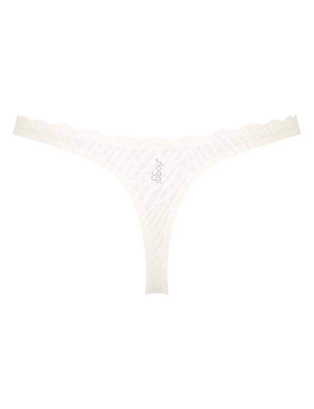 Sloggi Zero Feel Bliss Thong Silk White 