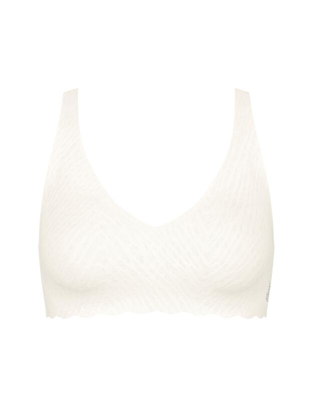 Sloggi Zero Feel Bliss Soft Bra Silk White 