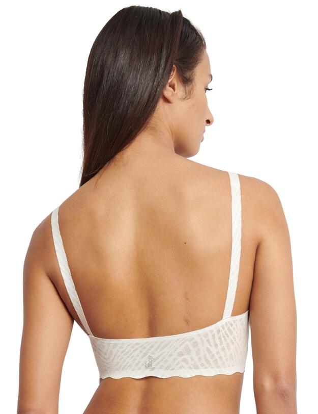 Sloggi Zero Feel Bliss Bralette Top Silk White 