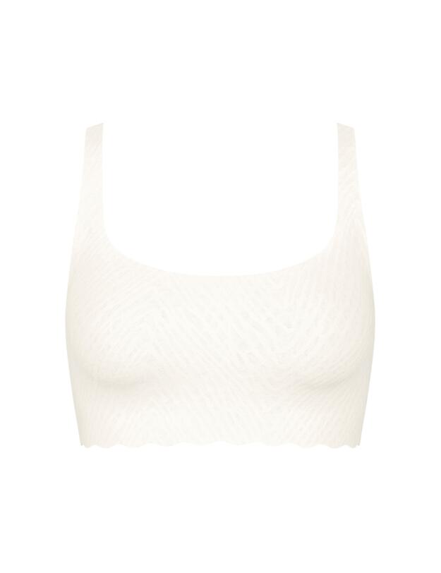 Sloggi Zero Feel Bliss Bralette Top Silk White 