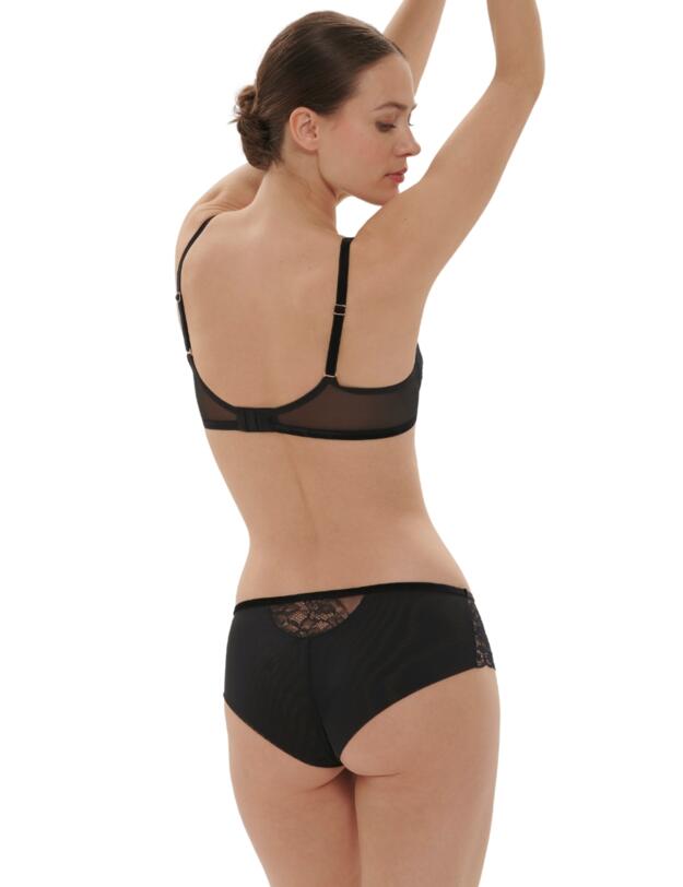 Simone Perele Scenario Plunging Underwired Bra Black