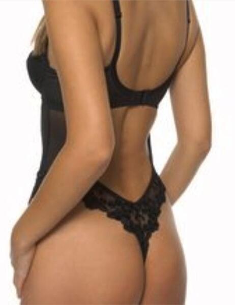 Panache Venus Thong Body 3414 Ivory SAVE 70% - Ivory Body