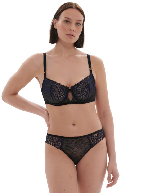 Simone Perele Scenario Half Cup Bra Black