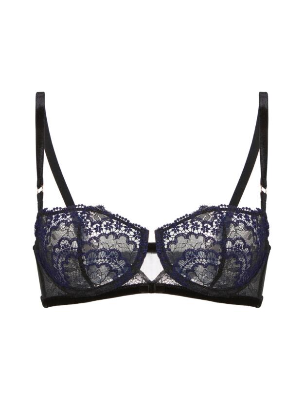 Simone Perele Scenario Half Cup Bra Black