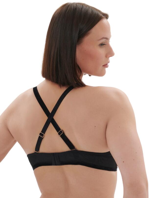 Simone Perele Scenario Half Cup Bra Black