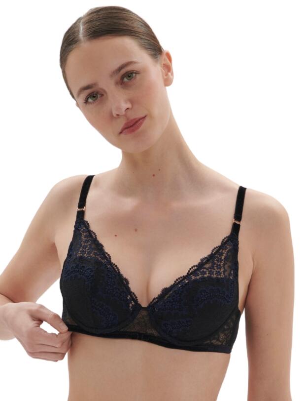 Simone Perele Scenario Push Up Bra Black