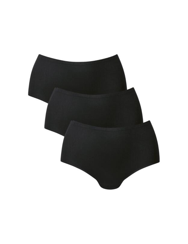 Anita Essential High Waist Briefs 3 Pack Black