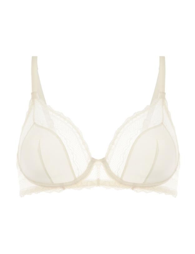 Simone Perele Destinee Plunging Underwired Bra Natural 