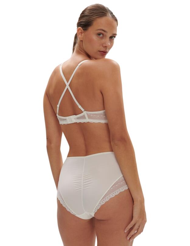 Simone Perele Destinee Plunging Underwired Bra Natural 