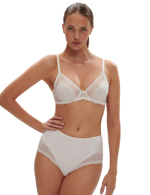 Simone Perele Destinee Plunging Underwired Bra Natural 