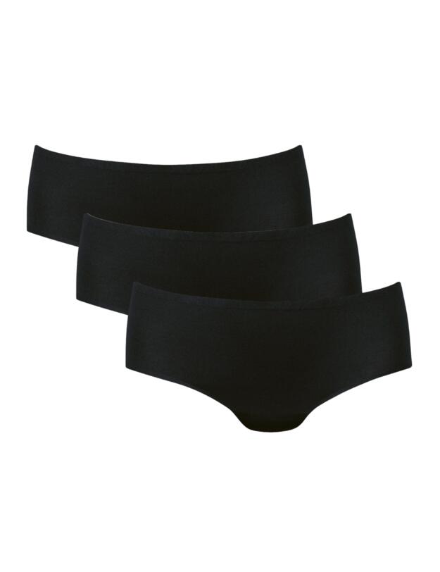 Anita Essential Hipster Briefs 3 Pack Black