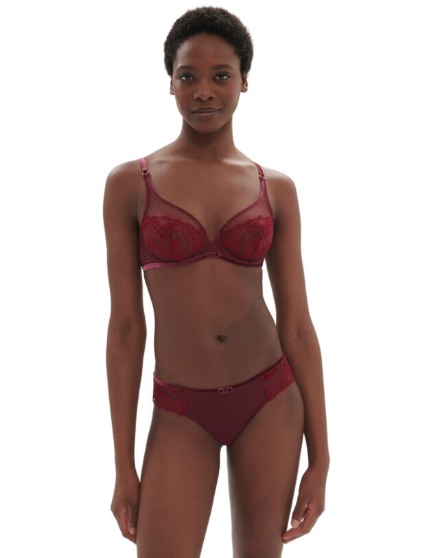 Simone Perele Scenario Tanga Brief Spinel Red