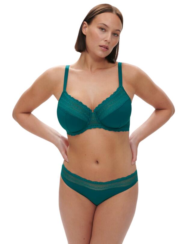 Simone Perele Destinee Full Cup Support Bra Pavo Blue