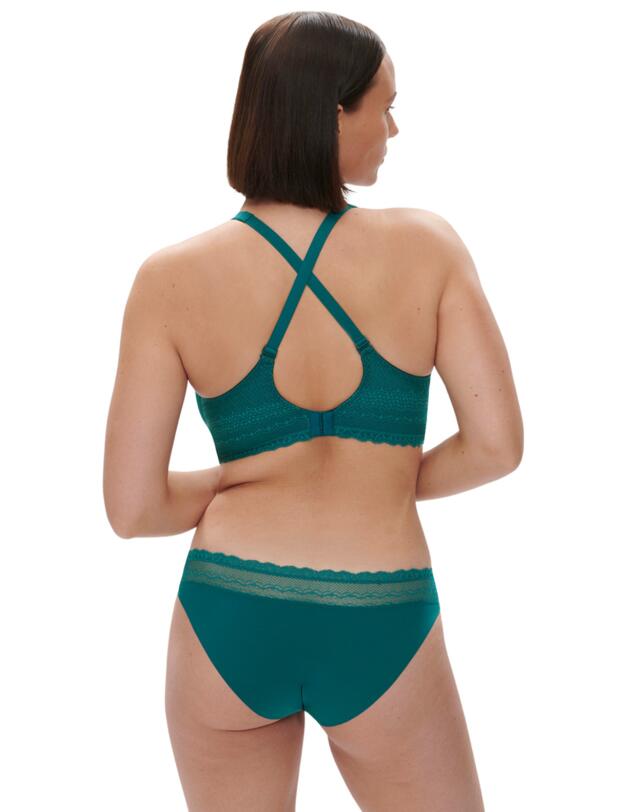 Simone Perele Destinee Full Cup Support Bra Pavo Blue
