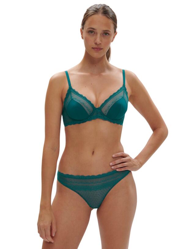 Simone Perele Destinee Tanga Brief Pavo Blue