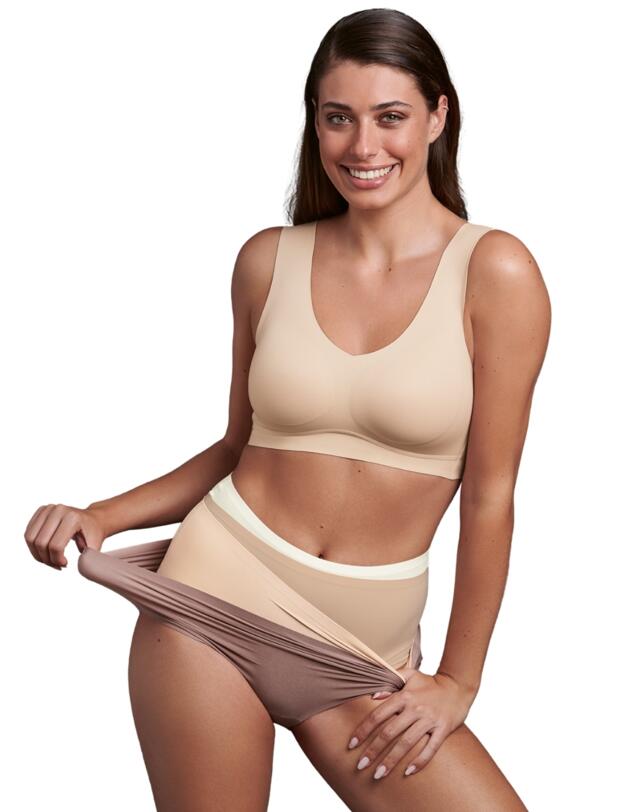 Anita Essential High Waist Briefs 2 Pack Desert