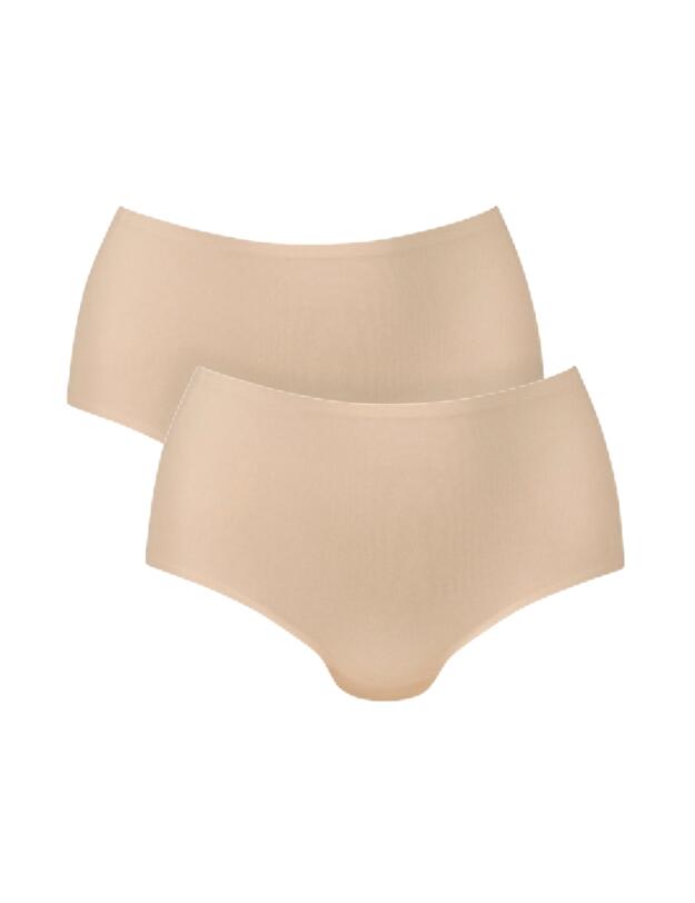 Anita Essential High Waist Briefs 2 Pack Desert