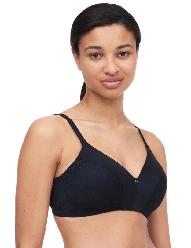 Chantelle Cloudia Wireless T-Shirt Bra Black