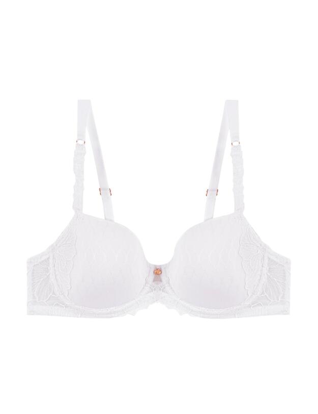 Triumph Azalea Florale Wired Padded Bra White
