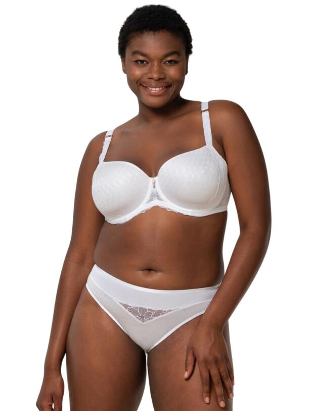 Triumph Azalea Florale Wired Padded Bra White